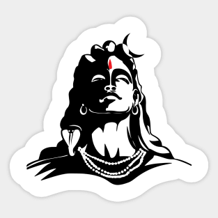 Adiyogi Mahadev Om Namah Shivaya Hindu Sticker